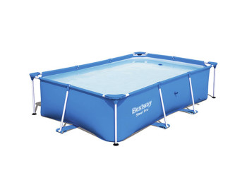 Бассейн каркасный прямоугольный Steel Pro. Bestway 56403