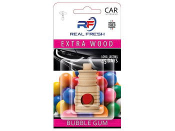 Освежитель воздуха жидкий Real Fresh Extra Wood, Bubble Gum, 5мл