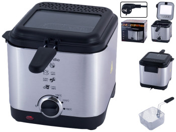 Фритюрниця електрична Kamille 900Вт 1,5л