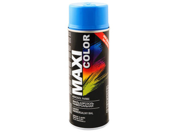 Эмаль аэрозольная универсальная декоративная MAXI COLOR небесно-синий 400мл