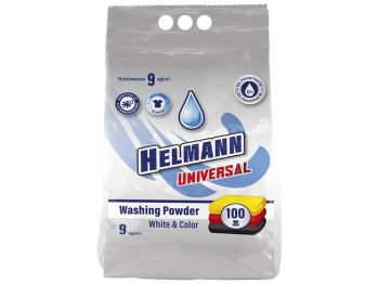 Стиральный порошок Helmann автомат, для всех типов стирки, 9кг