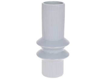 Ваза, 28см, колір - сірий