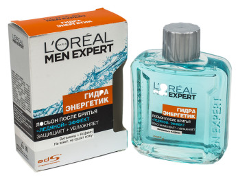 Лосьон после бритья LOreal Men expert "Гидра энергетик" Ледяной эффект 100мл