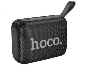Колонка Hoco HC28, 8Вт, Bluetooth 5.4, 1200mAh, Type-C, ABS пластик, 125×95×54мм, цвет черный