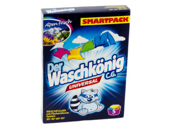 Стиральный порошок бесфосфатный Waschkonig Universal 375гр Германия