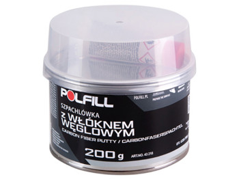 Шпаклевка с углеродным волокном Polfill из зао. 200г (43218)