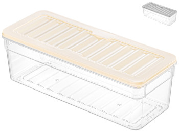 Контейнер прямокутний Idea Home 00985 Deep Fresh Box MIX, 2,47л, 8681317009850