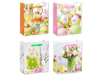 Пакет подарунковий паперовий S Pasqua 18х24х8,5см