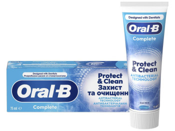 Зубна паста Oral-B Complete Protect & Clean, 75 мл