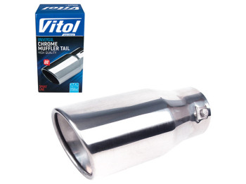 Насадка на глушитель VITOL НГ-0589, вход D70мм, длина 203мм, выход D89мм
