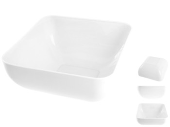 Салатница квадратная Консенсус, 2,5л (Белый)