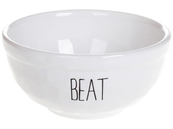 Салатник керамічний Bianco білий, 300мл