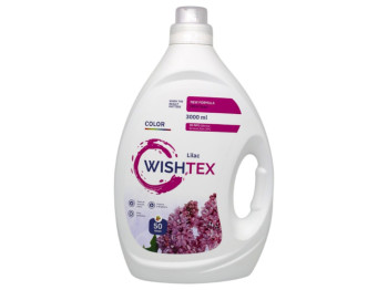 Гель для стирки Wishtex color lilac, концентрат, 3 л, 50 стирок