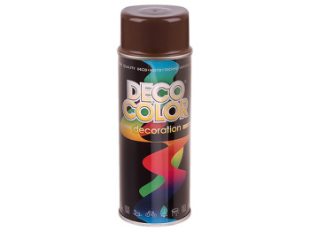 Фарба аерозольна Deco Color Decoration, коричневий, 400мл