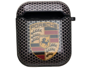 Футляр для Навушників Airpods 1/2 Glossy Brand, 07, Porsche
