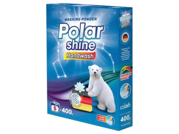 Пральний порошок Polar Shine, для ручного прання, універсал, 400г