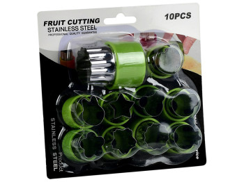 Плунжер кондитерский для печенья/мастики/фруктов, 16,5х16см (цена за набор 10 предметов)