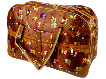Сумка дорожня 54x35см (колір - коричневий)
