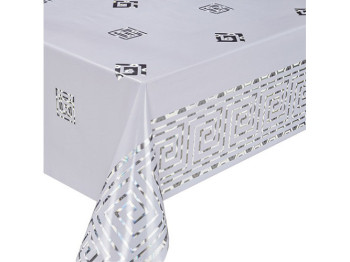 Клейонка ПВХ прозора з голографіч. малюнком Laser 1,37x20 метрів (ціна за рулон)