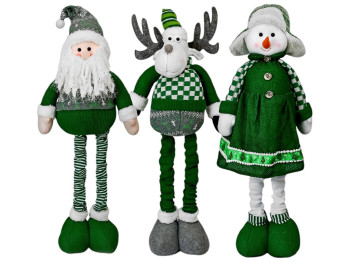 Фигура новогодняя Santa&Co, 49-97см (ноги-телескоп)