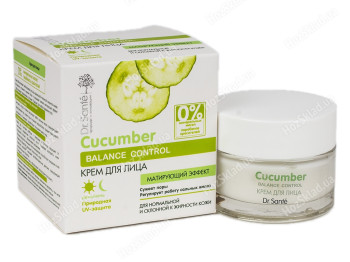 Крем для обличчя Dr.Sante Cucumber balance control 50мл