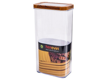 Контейнер Herevin Wood з прозорою кришкою, 3л