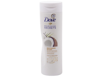 Лосьйон для тіла Dove Nourishing secrets з кокосовою олією і мигдальним молочком 250мл