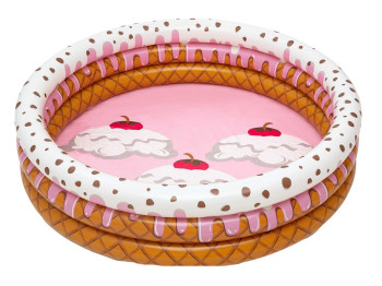 Басейн дитячий надувний Морозиво з фруктами Kiddie Pools. Bestway 51144