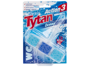 Засіб освіжаючий блок для унітазу Action 3 "Tytan" (морський)