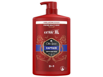 Гель для душа Old Spice Captain 3-в-1, аромат океана, 1л
