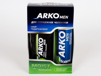Подарочный набор ARKO (пена для бритья Moist, гель для душа Aqua Fresh)
