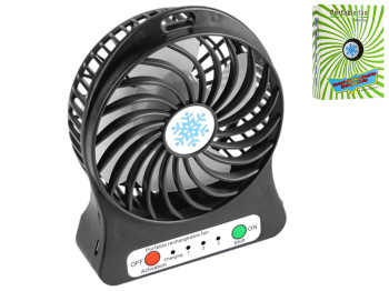 Вентилятор портативный DAC-V1 Mini fan, черный
