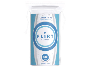 Ватные диски Fantasy Flirt косметические 50шт VDF014
