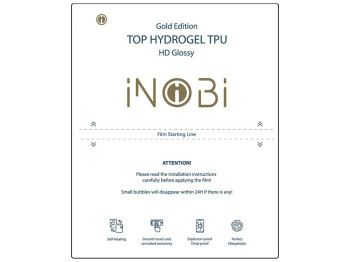 Гидро-гель плёнка iNobi Tablet Gold Edition HD Glossy TG-001 10 штук Цвет Прозрачный