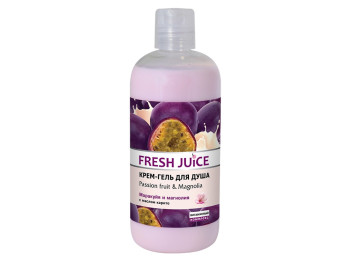 Крем-гель для душу "Fresh Juice" Passion fruit&Magnolia 400мл.