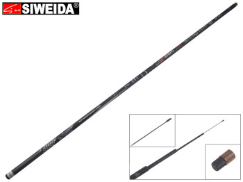 Вудка Siweida "Black Pearl" карбон+композит, без кілець, 4-секційна 4м 5-25г