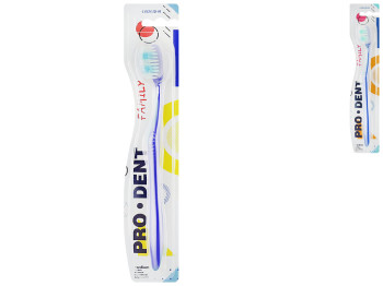 Щітка зубна Pro Dent Family, середньої жорсткісті