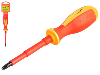 Викрутка діелектрична Alloid, 1000В, VDE хрест, PH1, 0,5х8см, SD-05080
