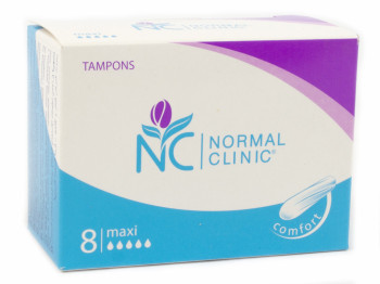 Тампоны Normal Clinic maxi 5капель (цена за уп. 8шт) TGN014