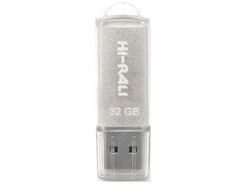 USB флеш-накопичувач Hi-Rali Rocket 32gb Колір Сталевий
