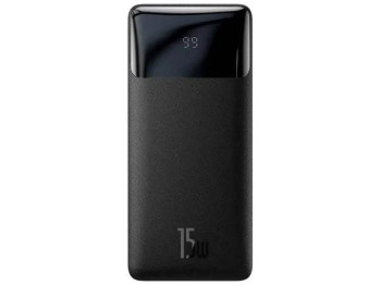 Power Bank Baseus Bipow 15W 20000 mAh Cable USB to Micro 25cm (PPBD0501xx) Цвет Черный, 01