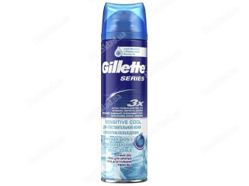 Гель для гоління Gillette Series Охолоджуючий з евкаліптом, 200мл