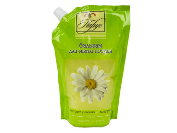 Средство для мойки посуды Парус С экстрактом ромашки (дой-пак со штуцером), 500мл