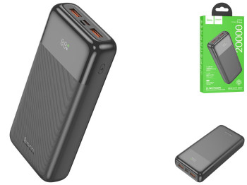 Power Bank Hoco J121A Fast 22.5W+PD20W fully compatible with digital display 20000 mAh Цвет Черный