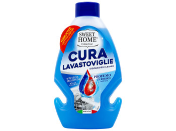 Средство для чистки посудомоечной машины Sweet Home Fresh от жира и накипи, 250 мл