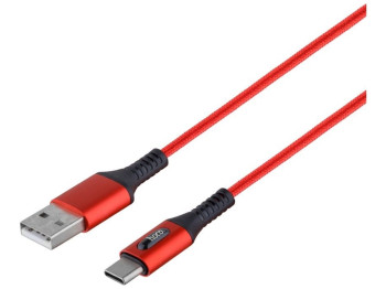 Кабель USB Hoco U79 Admirable Type-C 3A Цвет Красный