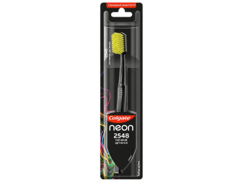 Зубная щетка Colgate Neon 2548, средняя жесткость