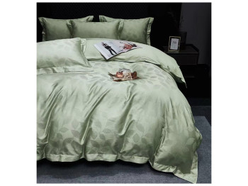Комплект постельного белья Soho Евро Boutique, 200x230см, Leaves Olive, 6900069939935