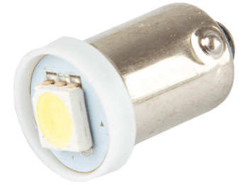 Лампа Pulso габаритная LED T8.5 1SMD-5050, 24В, 0.5Вт White (цена за 1шт) (LP-90241)