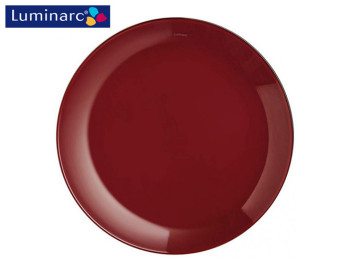 Тарілка десертна скляна Luminarc Arty Bordeaux 20,5см 15910